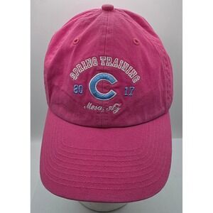Chicago Cubs 47 Brand Hat MLB Spring Training 2017‎ Mesa AZ Pink Baseball Cap